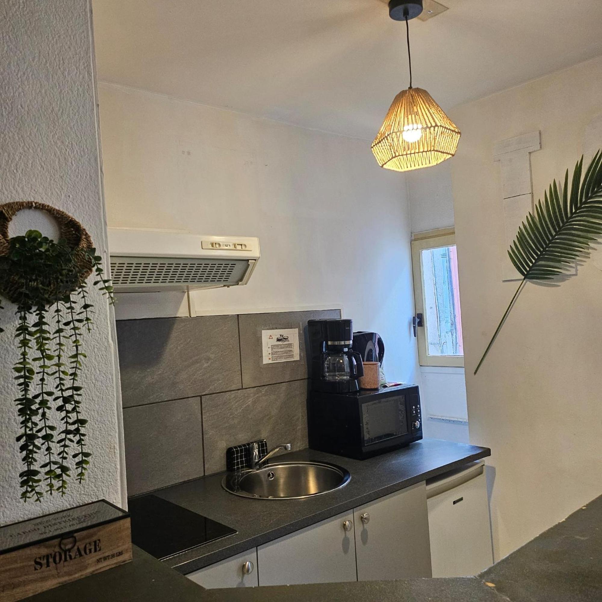 49 Studio Centre-Ville Box A Bagages Gratuits Carcasona Exterior foto
